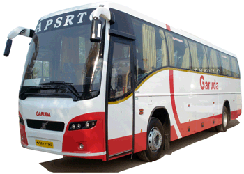APSRTC Garuda(AC Semi-Sleeper Volvo / Benz / Isuzu) bus type